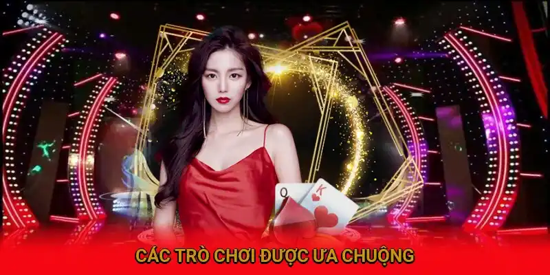Những trò chơi được yêu thích hàng đầu tại trang web trong năm 2025